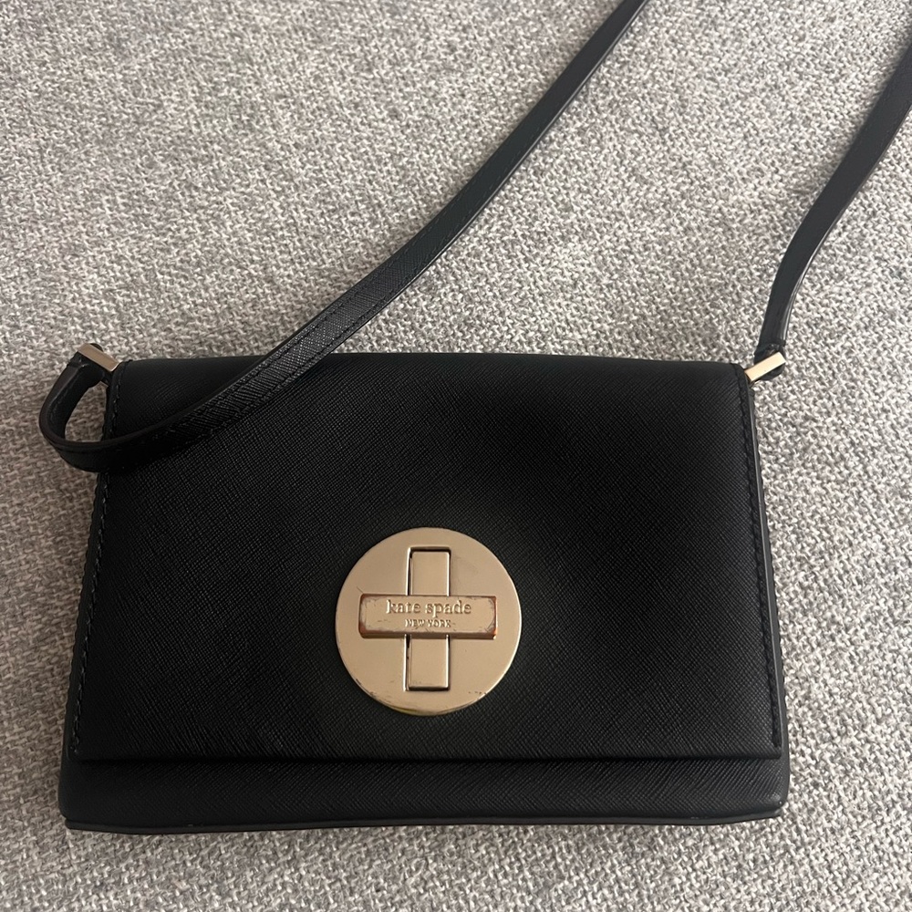 kate spade black crossbody bag